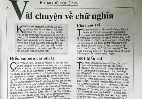 Nhiều thông tin nghiệp vụ bổ ích, thiết thực
