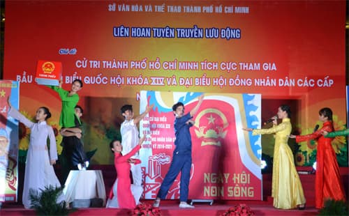 Đẩy mạnh tuyên truyền bầu cử ở cơ sở