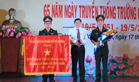 Trường Quân sự TP Hồ Chí Minh kỷ niệm 65 năm ngày thành lập