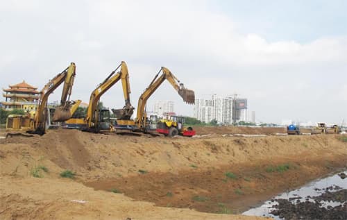 TP Hồ Chí Minh khởi công hồ điều tiết kiểu mẫu đầu tiên