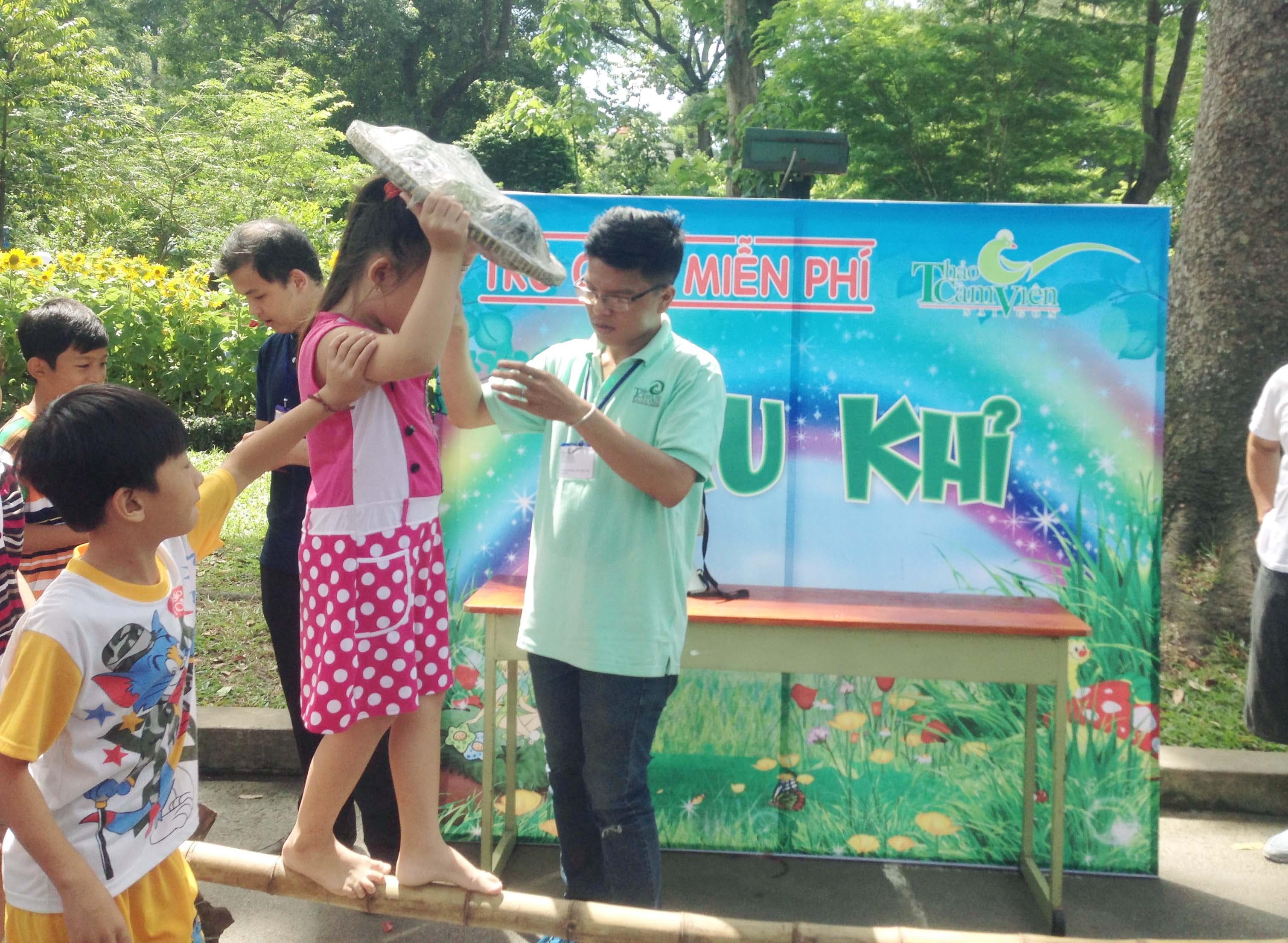 Sân chơi ngày hè hấp dẫn, bổ ích cho trẻ em
