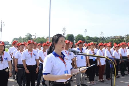 100 gương mặt hiến máu tiêu biểu báo công dâng Bác