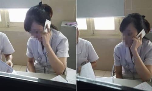 Dừng ký hợp đồng với nhân viên "buôn" điện thoại khiến người bệnh phải chờ