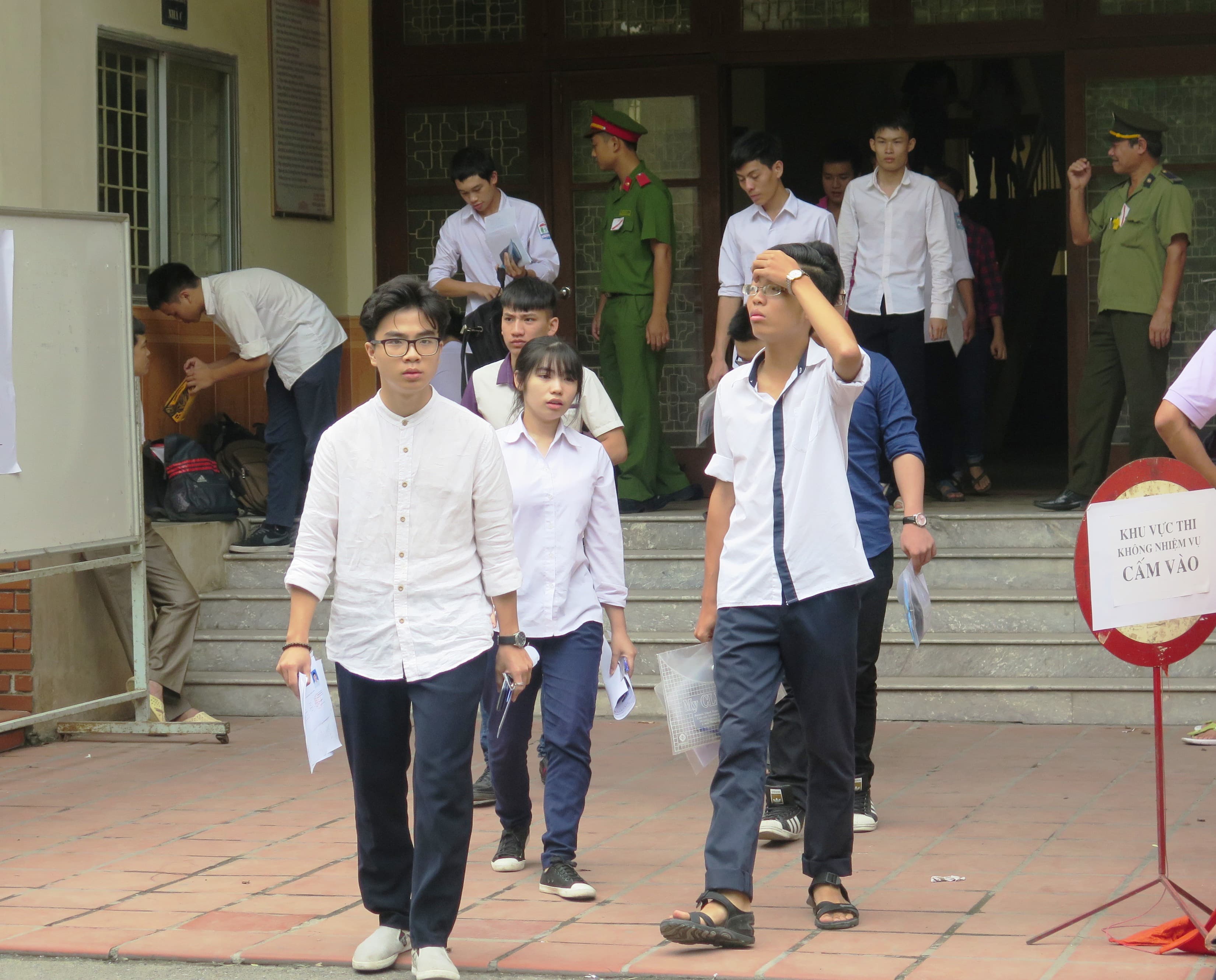 136 thí sinh vi phạm kỷ luật trong ngày thi thứ hai