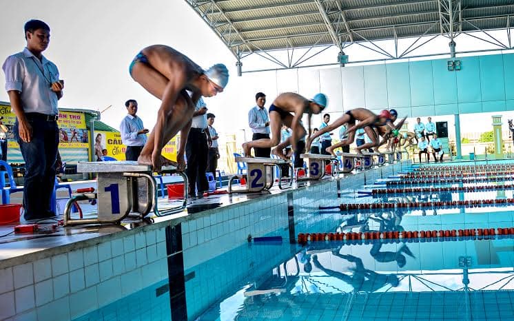 Khai mạc Giải bơi, lặn vô địch trẻ quốc gia năm 2016