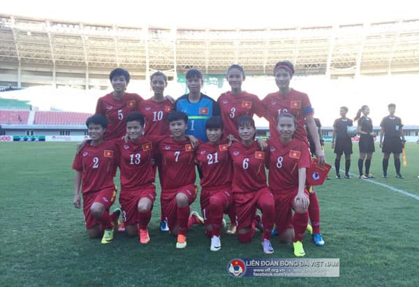 Đội tuyển bóng đá nữ Việt Nam đại thắng Singapore 14-0