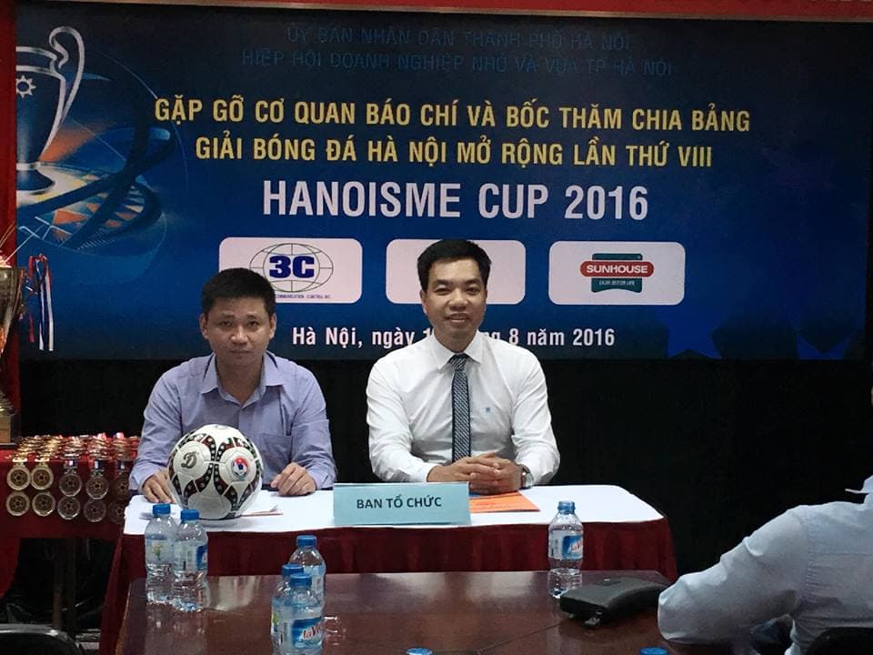 16 đội bóng tham dự giải bóng đá Hà Nội mở rộng lần thứ VIII