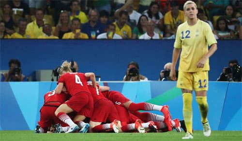 Bóng đá nữ Olympic Rio 2016: Đức giành HCV, chủ nhà Brazil lại gây thất vọng