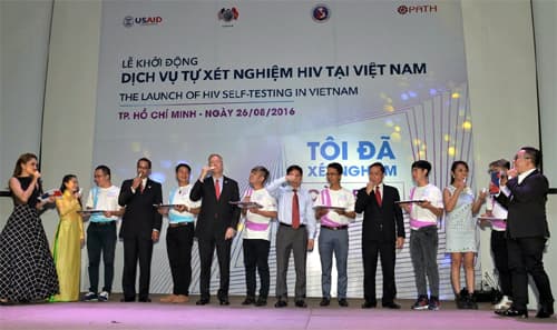 Khởi động Dịch vụ tự xét nghiệm HIV tại Việt Nam