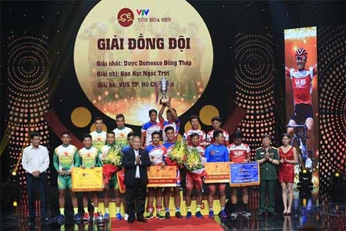Tưng bừng Gala trao giải, tổng kết Giải xe đạp quốc tế VTV-Cúp Tôn Hoa Sen 2016