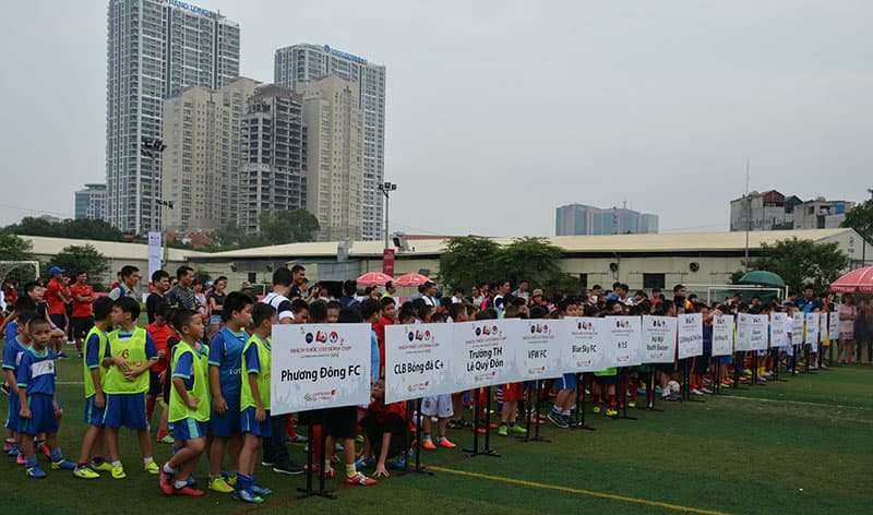 Khai mạc giải bóng đá “Thách thức Lotteria Cup” mùa thứ 4