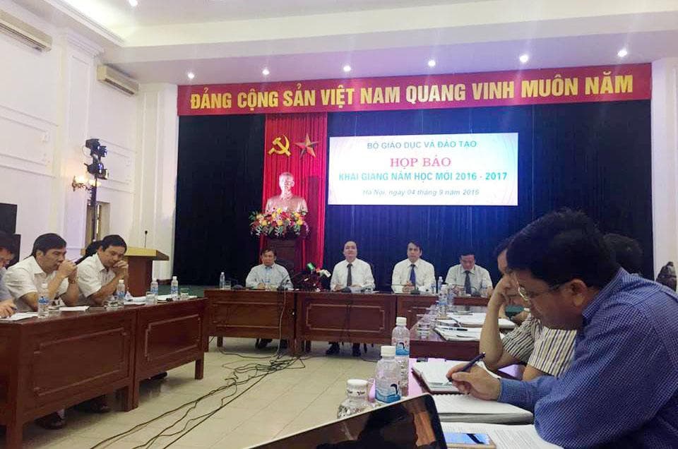Thực hiện 9 nhiệm vụ trọng tâm trong năm học 2016-2017