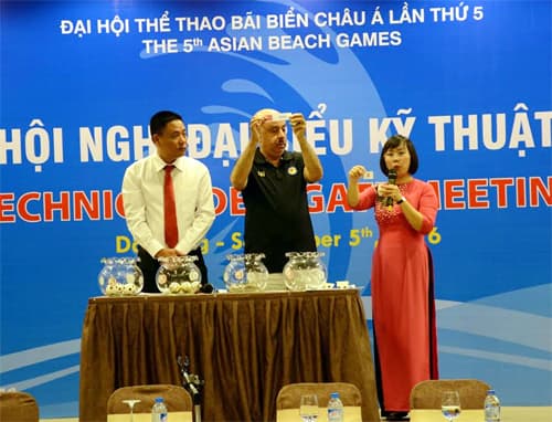 Đại hội thể thao bãi biển châu Á lần thứ 5 sẽ diễn ra tại thành phố Đà Nẵng