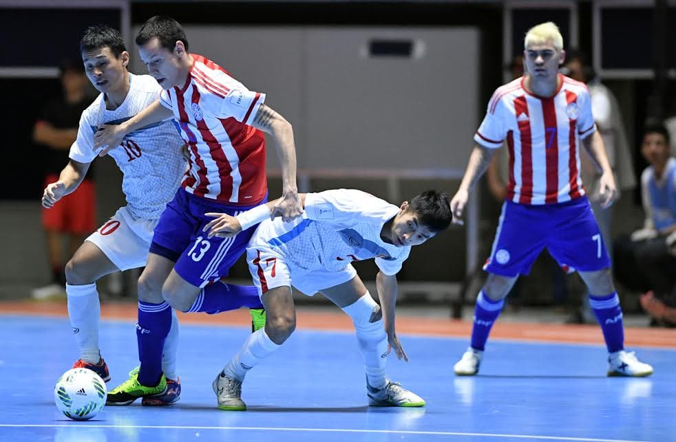 Thua đậm Paraguay, đội tuyển futsal Việt Nam mất ngôi nhì bảng