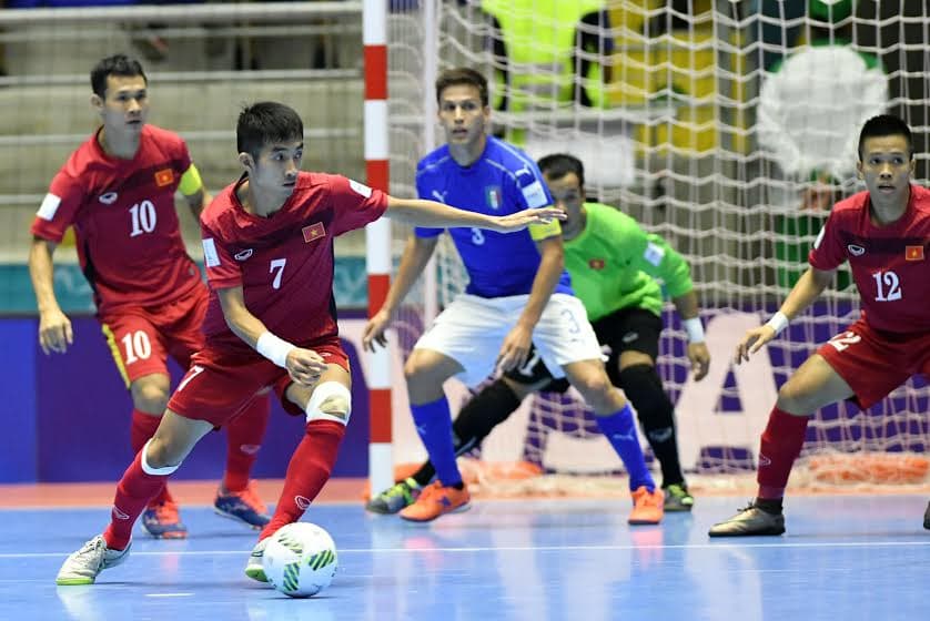 Đội tuyển futsal Việt Nam vượt qua vòng bảng VCK FIFA Futsal World Cup 2016