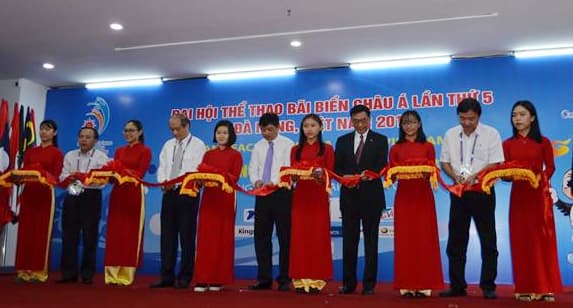 Khai trương Trung tâm Truyền thông quốc tế của Đại hội Thể thao bãi biển châu Á lần thứ 5