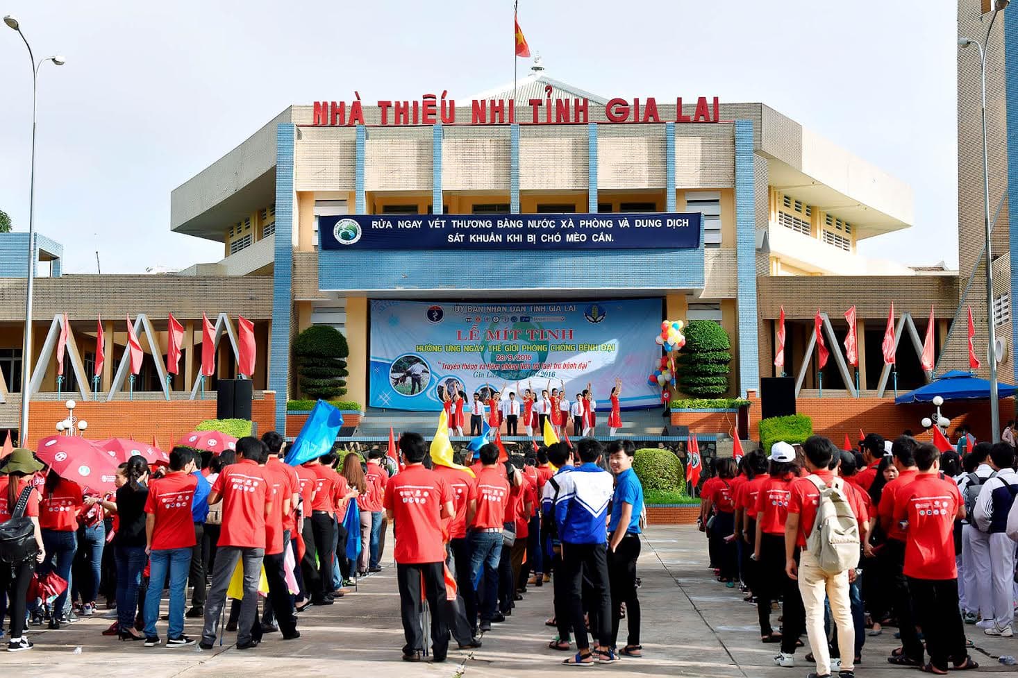 Mít tinh hưởng ứng Ngày Thế giới phòng chống bệnh dại 2016 tại TP Pleiku (Gia Lai)
