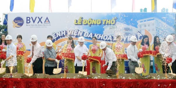 Lễ động thổ Bệnh viện Đa Khoa Xuyên Á