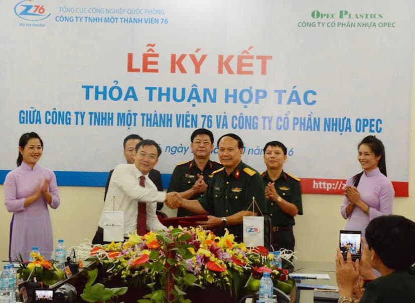 Công ty 76-Công ty Cổ phần nhựa OPEC ký kết thỏa thuận hợp tác