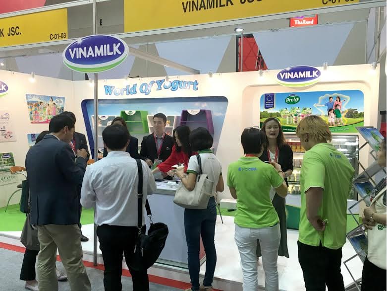Sữa Vinamilk "đổ bộ" vào thị trường Thái Lan