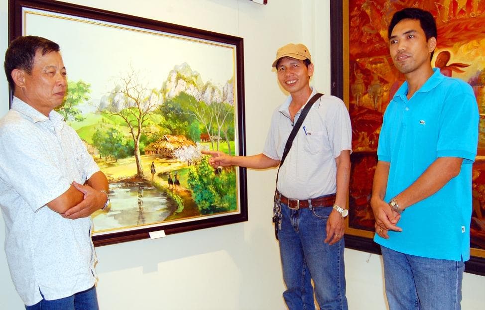 Thao thức “làng họa sĩ” Cổ Đô