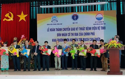 Bệnh viện đa khoa tỉnh Quảng Trị chuyển giao kỹ thuật