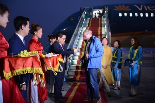 Hà Nội đón "vị khách may mắn của năm"