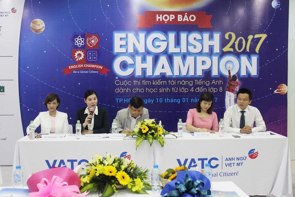 English Champion 2017 sẽ thi trực tuyến với quy mô lớn nhất từ trước tới nay