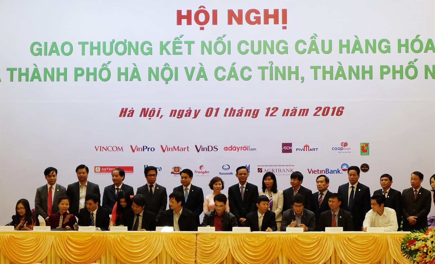 Hà Nội đẩy mạnh kết nối cung cầu hàng hóa
