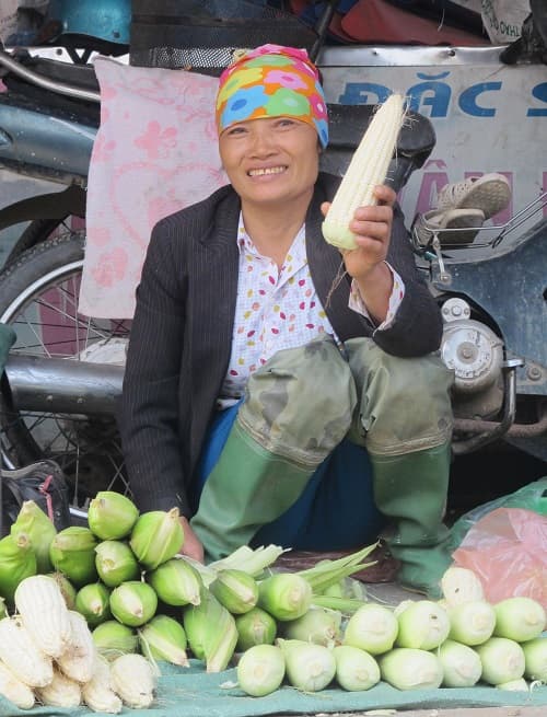 Hồn hậu một nét chợ quê
