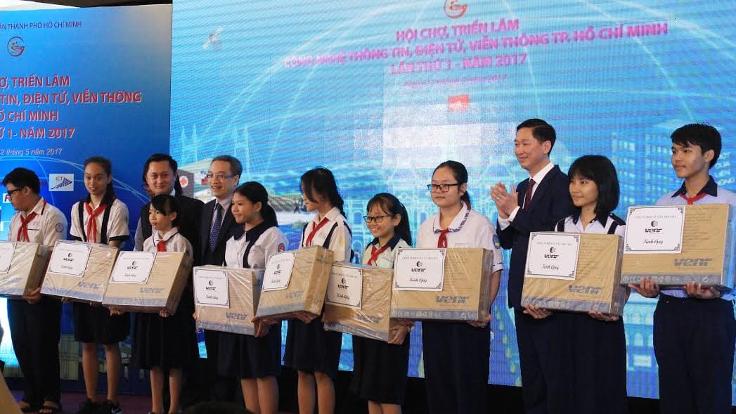 TP Hồ Chí Minh: Khai mạc triển lãm công nghệ thông tin