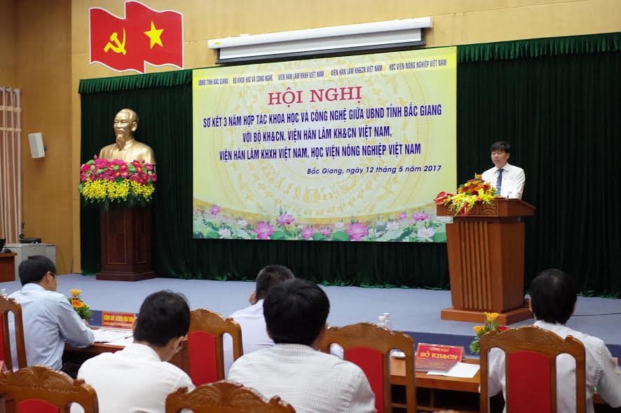 Tỉnh Bắc giang đạt nhiều kết quả trong hợp tác về khoa học và công nghệ