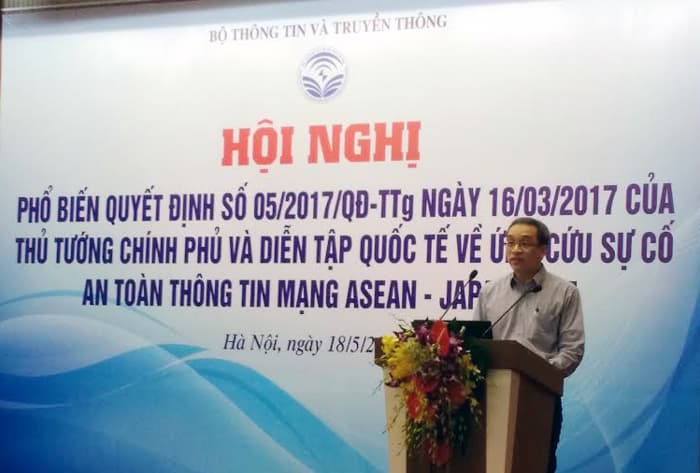 Diễn tập ứng cứu sự cố an toàn thông tin mạng ASEAN - Nhật Bản năm 2017