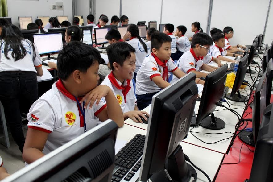 Gần 550 thí sinh tham dự chung kết Hội thi Tin học trẻ TP Hồ Chí Minh