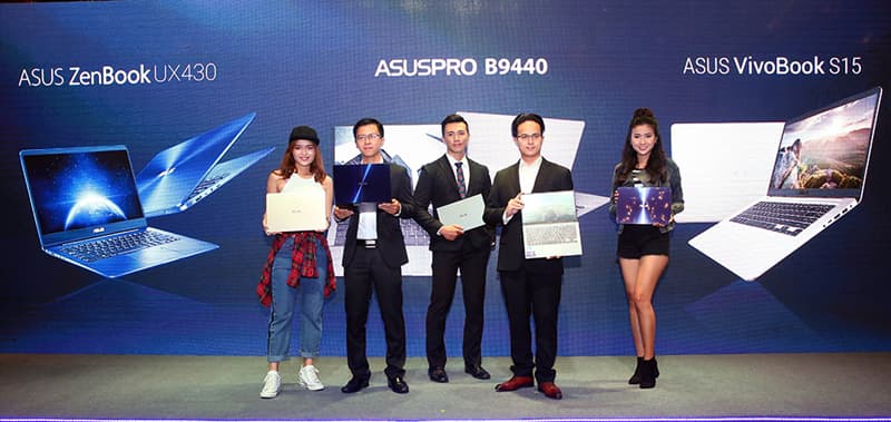 ASUS giới thiệu máy tính xách tay hiện đại tại Việt Nam