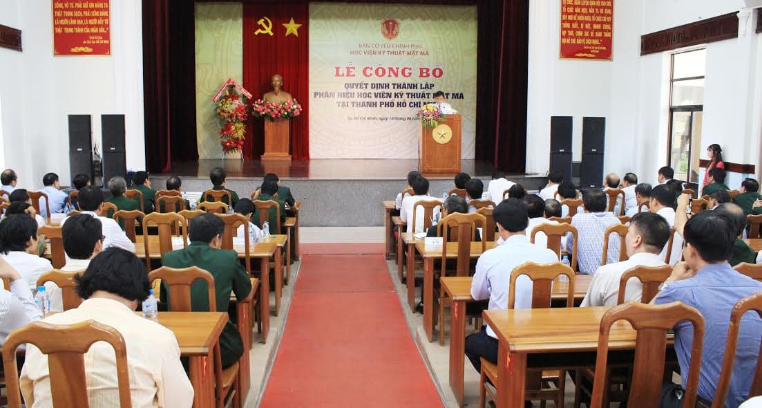 Thành lập Phân hiệu Học viện Kỹ thuật Mật mã tại TP Hồ Chí Minh