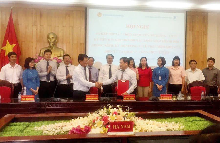 VNPT xây dựng đô thị thông minh cho tỉnh Hà Nam