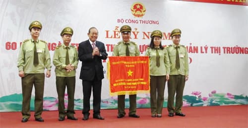Lực lượng Quản lý thị trường kỷ niệm 60 năm truyền thống