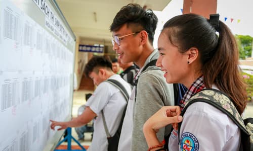 Đề xuất mức điểm sàn cho tất cả các khối thi là 15,5