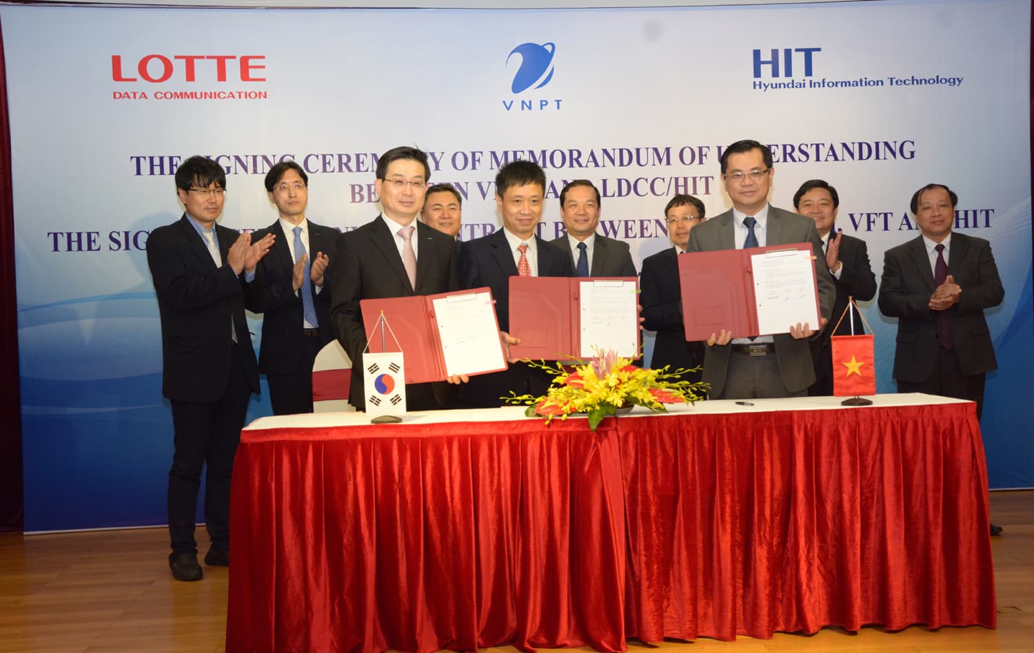 VNPT ký kết thỏa thuận hợp tác trong lĩnh vực CNTT với Tập đoàn Lotte