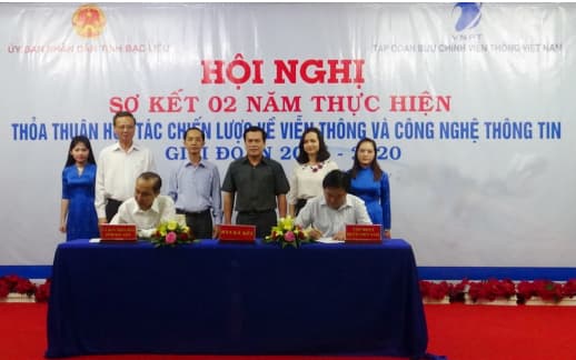 VNPT và tỉnh Bạc Liêu tăng cường hợp tác trong lĩnh vực viễn thông, công nghệ thông tin