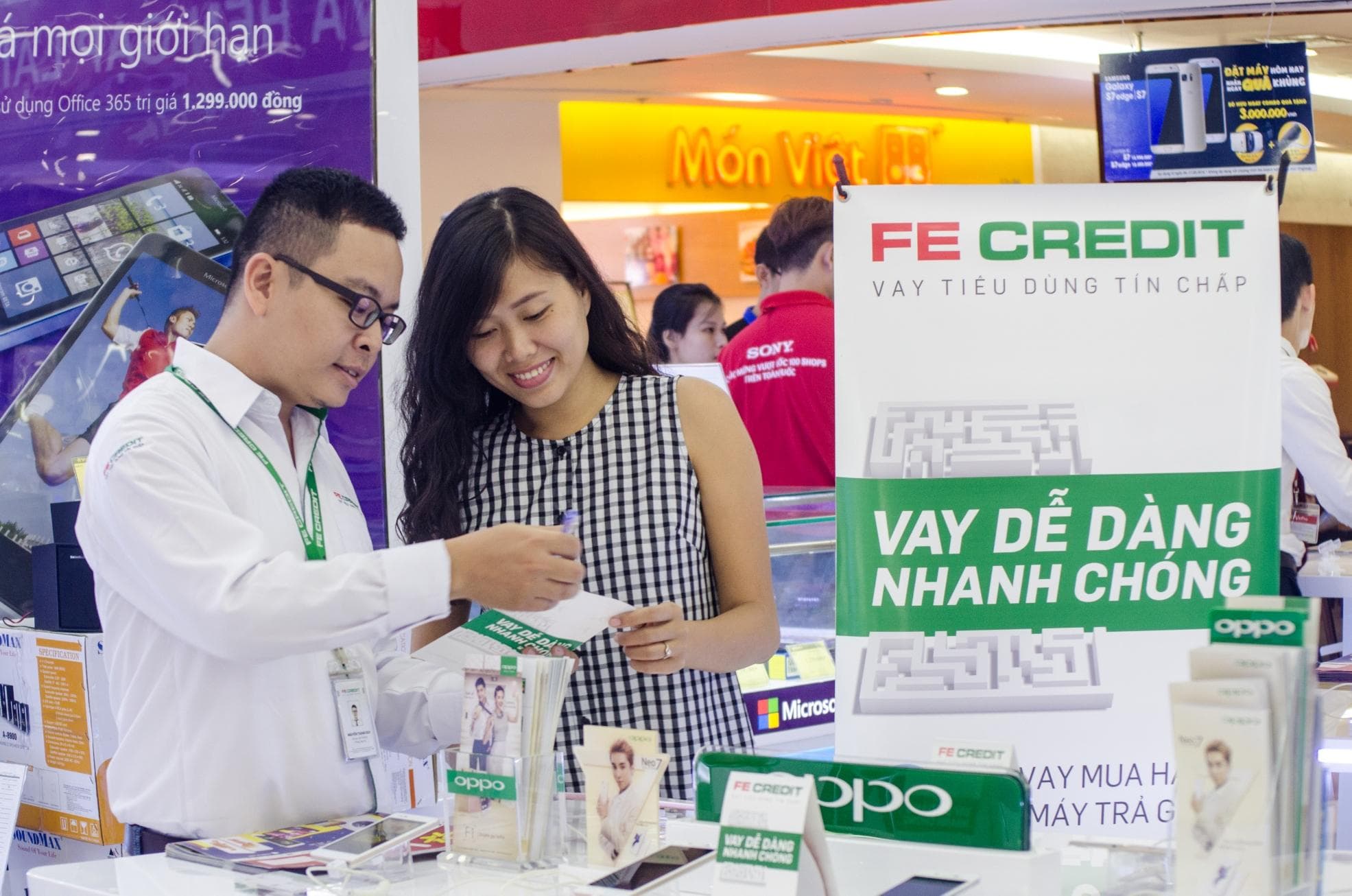 Mở rộng thị trường tài chính tiêu dùng