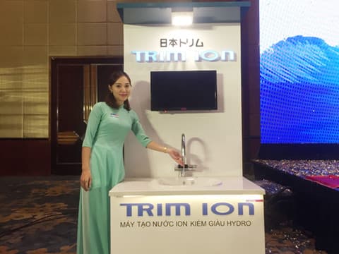 Công ty máy tạo nước kiềm hàng đầu Nhật Bản gia nhập thị trường Việt Nam
