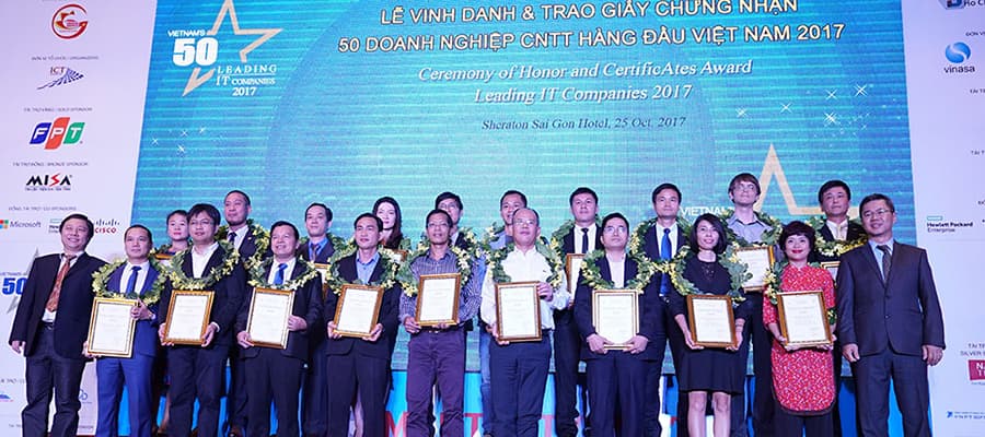 Vinh danh 50 doanh nghiệp CNTT hàng đầu Việt Nam 2017