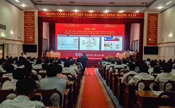 Diễn tập ứng cứu sự cố an ninh mạng thông tin
