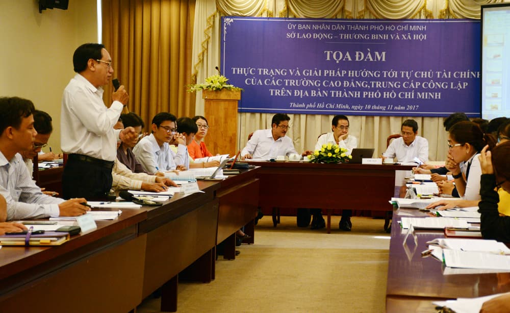 Các trường cao đẳng, trung cấp TP Hồ Chí Minh gỡ vướng trong tự chủ tài chính