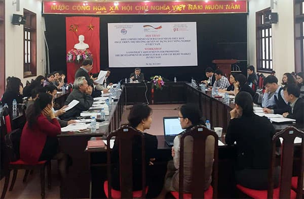 Kiến nghị nhiều giải pháp thúc đẩy phát triển thị trường quyền sử dụng đất nông nghiệp ở Việt Nam