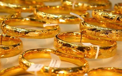 Giá vàng trong nước tăng nhẹ, thế giới “đứng im"