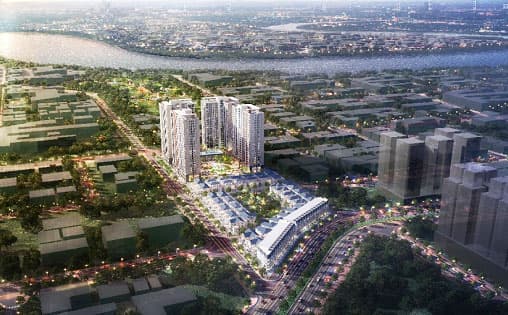 “Phố Âu” mới làm nóng bất động sản quận 2