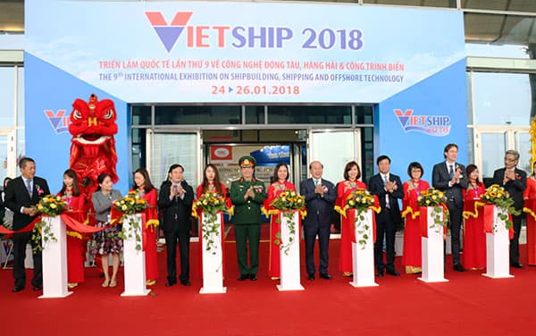 Khai mạc triển lãm quốc tế Vietship 2018 về công nghệ đóng tàu